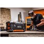 Radio - AEG POWERTOOLS - BRSP18-0 - 18V - Bluetooth - Portée 30m - 30W - AM/FM - Ecran LCD - IP54 - Sans batterie ni cha