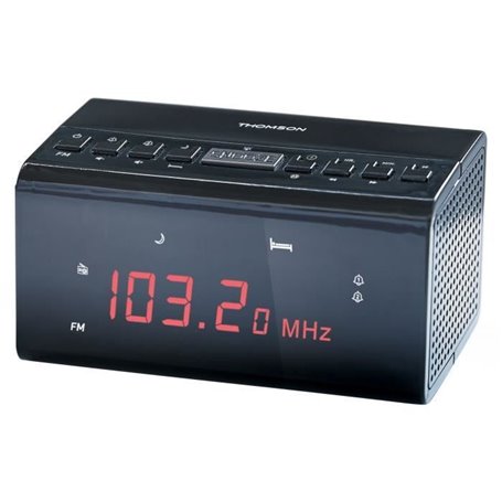 Thomson CR50 Radio portable Horloge Noir