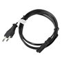 Câble dAlimentation Lanberg CA-C7CA-10CC-0018-BK Noir C7 CEE7/16 1,8 m