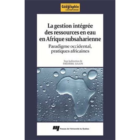 GESTION INTEGREE DES RESSOURCES EN EAU EN AFRIQUE SUBSAHARIE