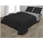 Parure de couette Hosteline VEGAS Noir Lit ½ persones 3 Pièces
