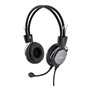 Casques avec Microphone Bluestork MC-201 Gris Noir/Argenté