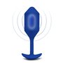 Plug anal Snug XL B-Vibe Vibrating Bleu