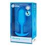 Plug Anal B-Vibe Vibrating Snug 3 Bleu (3