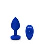Vibromasseur B-Vibe Vibrating Jewel Blue marine L/XL