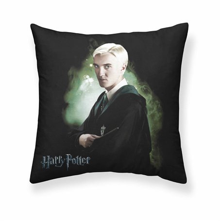 Housse de coussin Harry Potter Draco Noir 50 x 50 cm