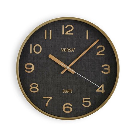 Horloge Murale Versa Bleu foncé Plastique (4