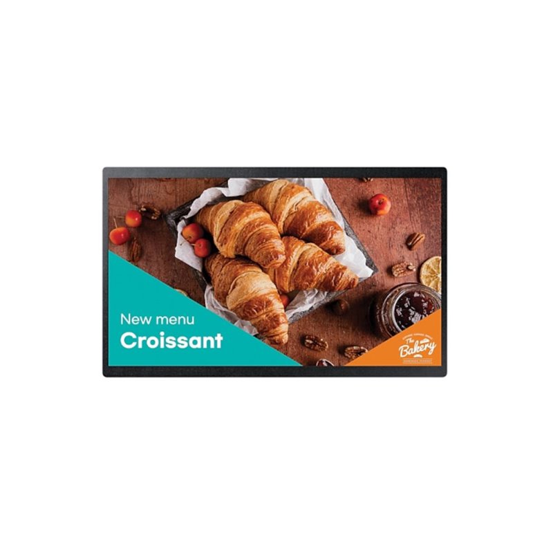 Samsung LH24QBCEBGCXEN affichage de messages Écran plat de signalisation numérique 60,5 cm (23.8