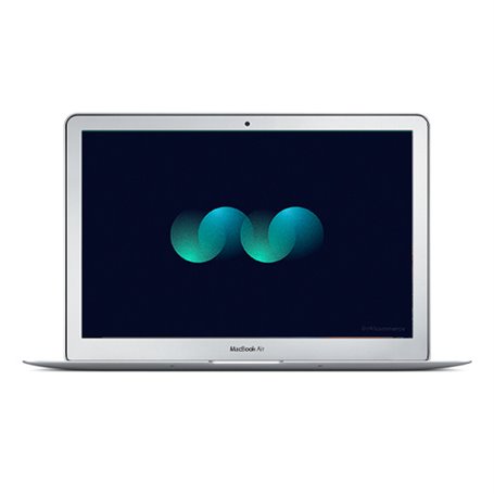 Apple MacBook Air 13" (2017), Core i5, RAM 8 Go, SSD 128 Go, argent, AZERTY