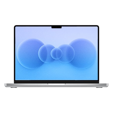Apple MacBook Pro 14" (2021), M1 Pro, RAM 16 Go, SSD 512 Go, argent, AZERTY 