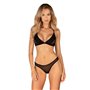 Ensemble de Lingerie Obsessive Noir M/L