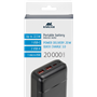 Powerbank USB A/USB C/ Micro USB 20000mAh Power Delivery Noire Rivacase