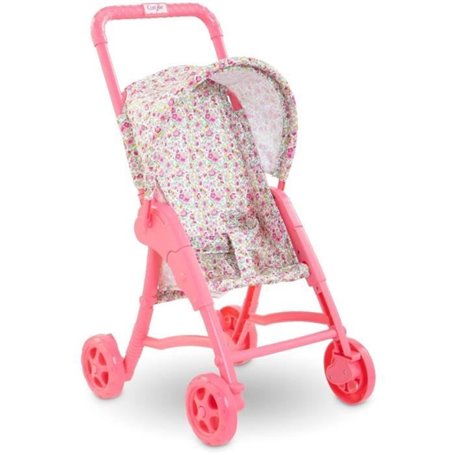Poussette fleurie pour poupon 30 cm Corolle - Accessoire des 18 mois