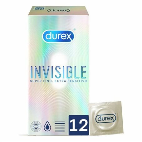Préservatifs Durex Invissible 12 Pièces 12 Unités