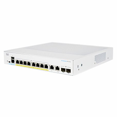 Switch CISCO CBS350-8P-E-2G-EU Blanc