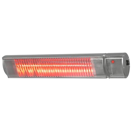 Eurom Chauffage de terrasse "Golden 2200 Comfort RCD" 2200 W argent