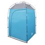 vidaXL Tente de douche bleu imperméable