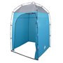 vidaXL Tente de douche bleu imperméable