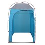 vidaXL Tente de douche bleu imperméable