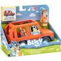 Voiture de Bluey - BLUEY - Véhicule familial avec figurine Chilli et accessoires