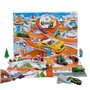 Hot Wheels-Calendrier de l'avent 2024-8 voitures et 16 accessoires HTG00