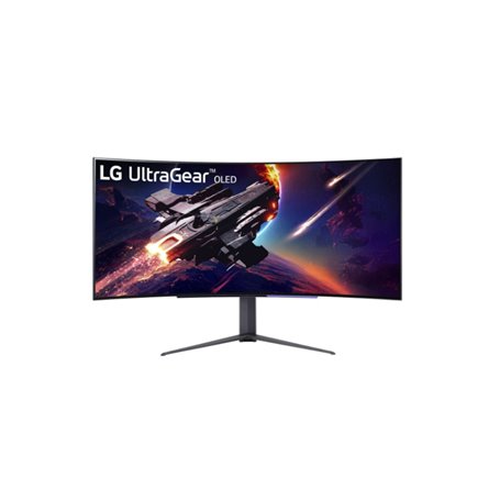 LG 45GR95QE-B écran plat de PC 113 cm (44.5") 3440 x 1440 pixels Wide Quad HD OLED Noir