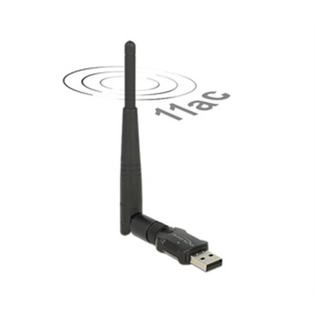 DeLOCK 12462 carte réseau WLAN 433 Mbit/s