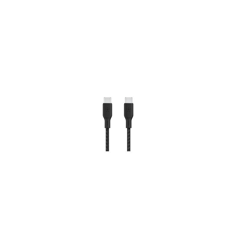 Belkin BOOST CHARGE câble USB 2 m USB 2.0 USB C Noir