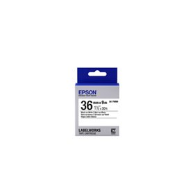 Epson LK-7WBN - Standard - Noir sur Blanc - 36mmx9m