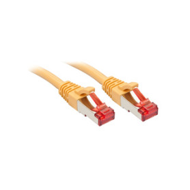 Lindy RJ-45 Cat.6 S/FTP 0.5m câble de réseau Jaune 0