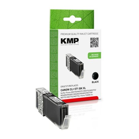 KMP C107BKX cartouche d'encre Noir