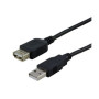 MCL MC922AMFGE-3M câble USB USB 2.0 USB A Noir