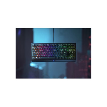 Razer Blackwidow V3 Tenkeyless clavier Jouer USB QWERTY Anglais américain Noir