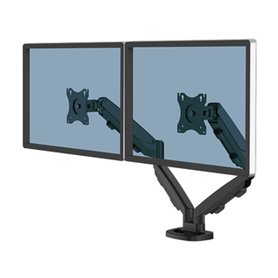 Fellowes Eppa Bras porte-écrans double - Noir Fellowes Eppa Bras porte-écrans double - Noir
