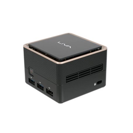 ECS LIVA Q3 PLUS Mini PC AMD Ryzen Embedded V1000 8 Go 128 Go Non Noir