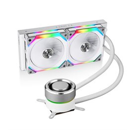 Lian Li G89.GA240SLA.00 système de refroidissement dordinateur Processeur Refroidisseur de liquide tout-en-un 24 cm Argent 1 pi