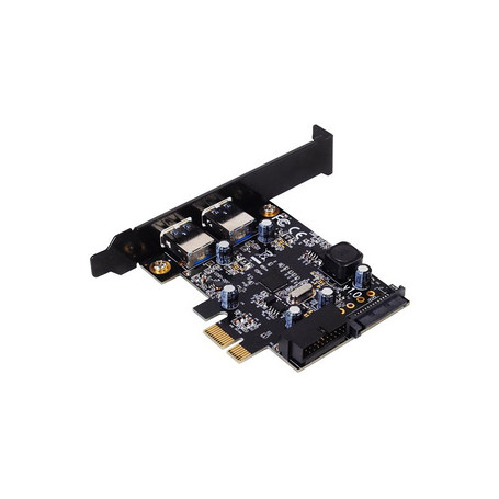 Silverstone EC04-E carte et adaptateur d'interfaces Interne USB 3.2 Gen 1 (3.1 Gen 1)