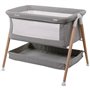 Berceau - NANIA - MANDY - Gris / Bois - Jusqu'a 9 kg