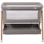 Berceau - NANIA - MANDY - Gris / Bois - Jusqu'a 9 kg