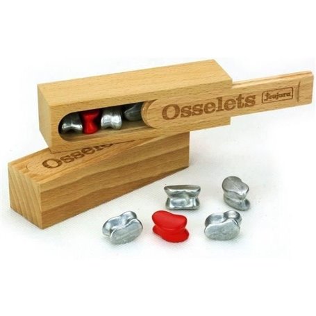 Jeu de société traditionnel - JEUJURA - Osselet - Mixte - Intérieur - Marron
