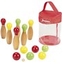 JEUJURA Jeux de bowling et pétanque en bois Made in France