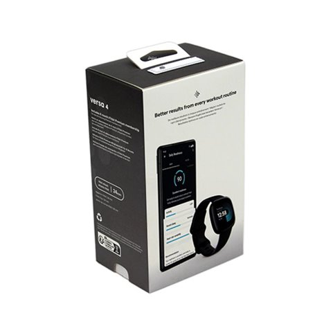 Montre connectée Fitbit Versa 4 graphite noir (FB523BKBK)