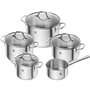 Set de casseroles Zwilling Flow 5 pièces en acier inoxydable 71030-000-0