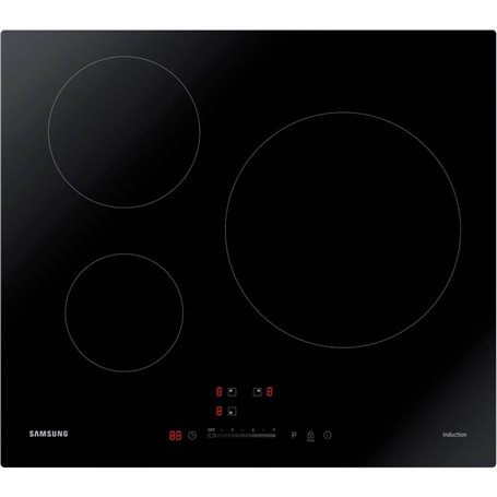 Samsung NZ63M3707AK Noir Intégré 60 cm Plaque avec zone à induction 3 zone(s)
