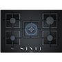 Bosch Serie 6 PPQ7A6B20 plaque Noir Intégré 75 cm Gaz 5 zone(s)