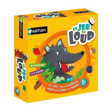 Nathan Le jeu du loup Jeu de société Apprentissage