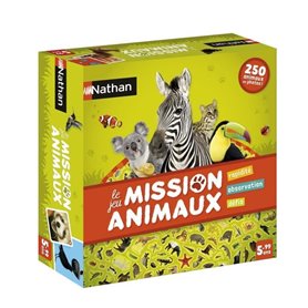 Nathan Mission animaux Jeu de société Motricité fine (dextérité) Nathan Mission animaux Jeu de société Motricité fine (dextérité)