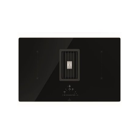 Roblin Hotte de plan et plaque induction VIRTUOSE 830 mm verre noir  - VIRTUOS ROBLIN - 6837071