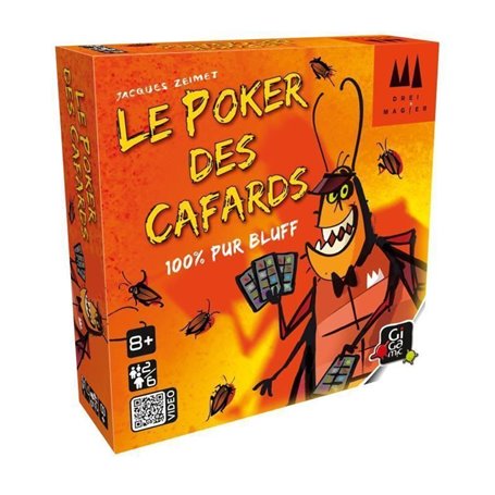 GIGAMIC Poker des cafards