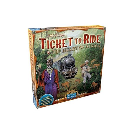 Les Aventuriers du Rail 13 Map Collection 3 Au cur de l Afrique The Heart of Africa